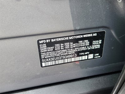 2026 BMW X5 xDrive50e