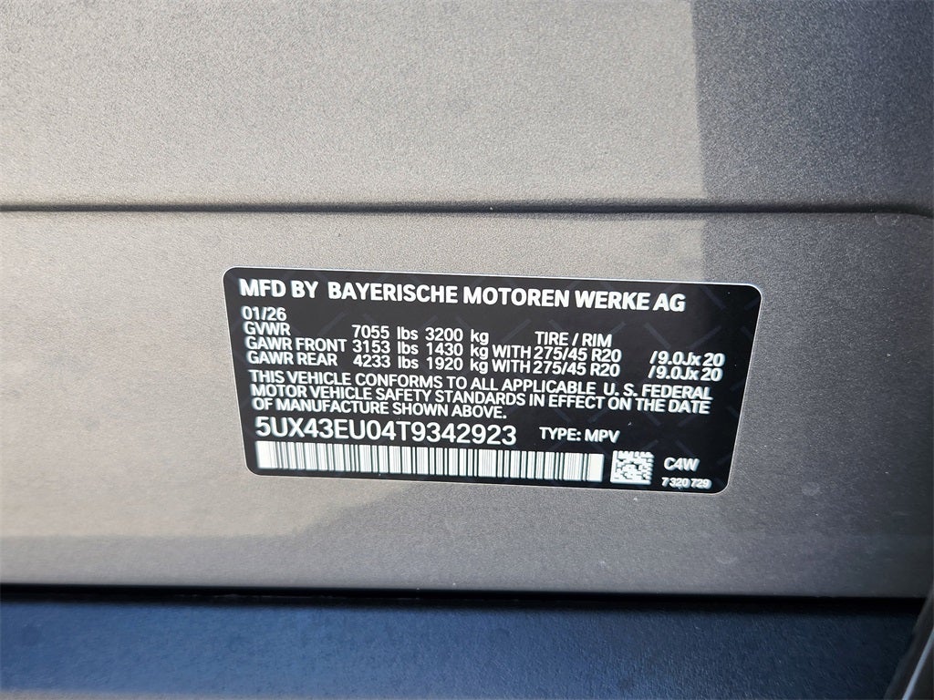 2026 BMW X5 xDrive50e