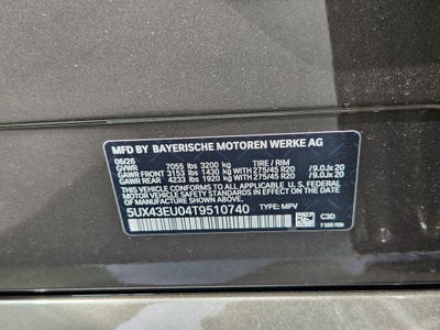 2026 BMW X5 xDrive50e