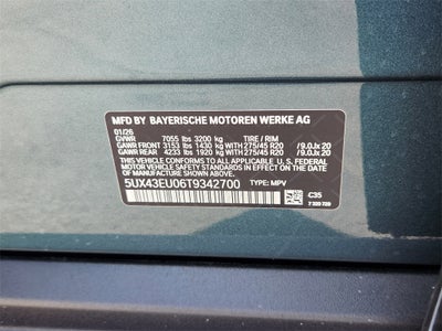 2026 BMW X5 xDrive50e