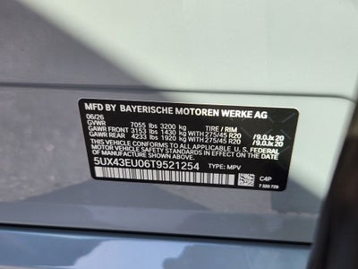 2026 BMW X5 xDrive50e