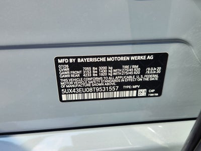 2026 BMW X5 xDrive50e