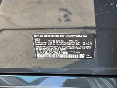 2026 BMW X5 xDrive50e