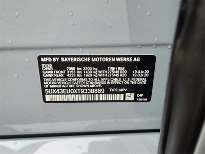 2026 BMW X5 xDrive50e