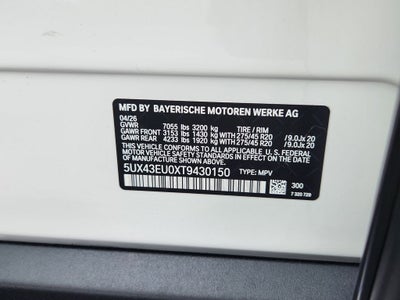 2026 BMW X5 xDrive50e