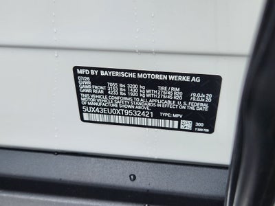 2026 BMW X5 xDrive50e