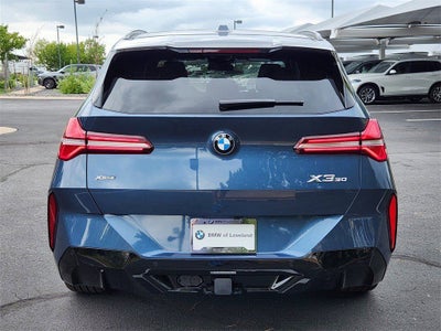 2026 BMW X3 30 xDrive Courtesy Vehicle