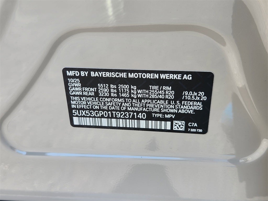 2026 BMW X3 30 xDrive