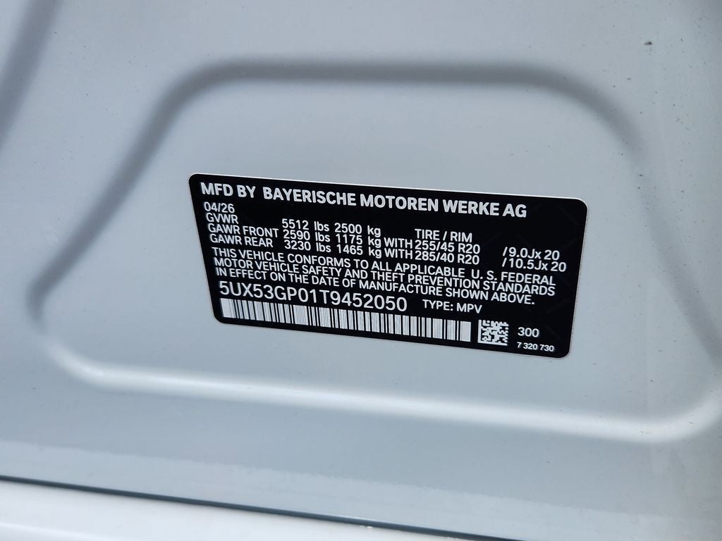 2026 BMW X3 30 xDrive