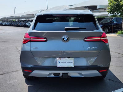 2026 BMW X3 30 xDrive