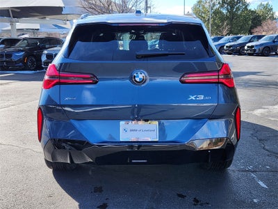 2026 BMW X3 30 xDrive