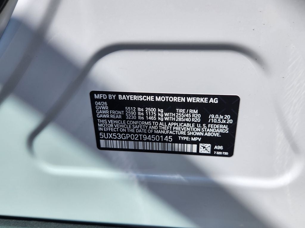 2026 BMW X3 30 xDrive