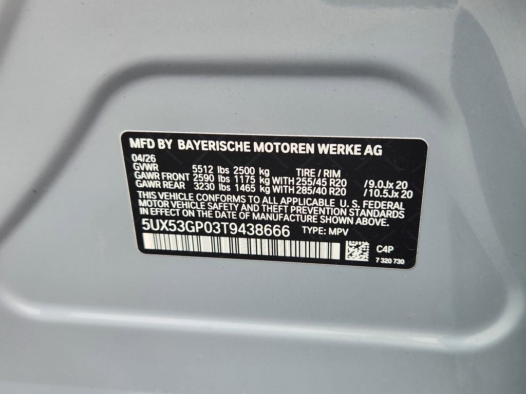 2026 BMW X3 30 xDrive