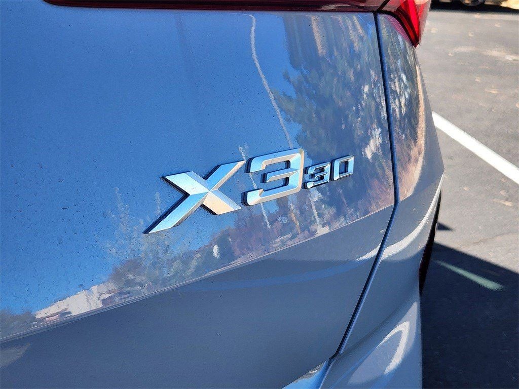 2025 BMW X3 30 xDrive Courtesy Vehicle