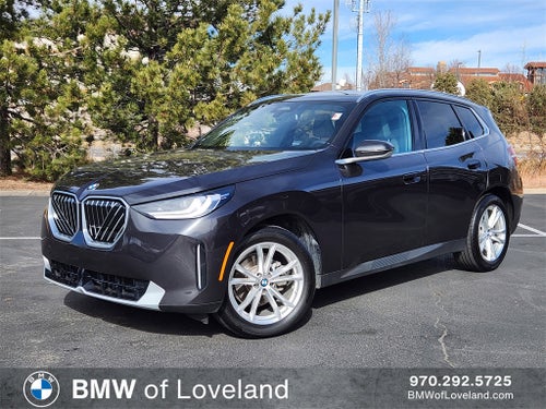 2025 BMW X3 30 xDrive Courtesy Vehicle