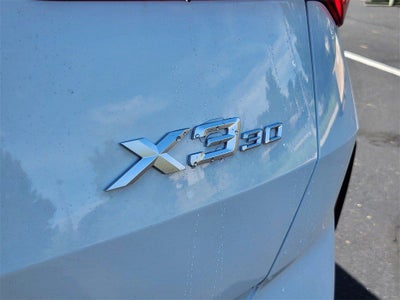 2026 BMW X3 30 xDrive Courtesy Vehicle