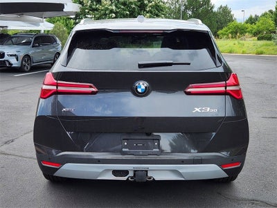 2025 BMW X3 30 xDrive Courtesy Vehicle