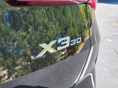 2026 BMW X3 30 xDrive Courtesy Vehicle