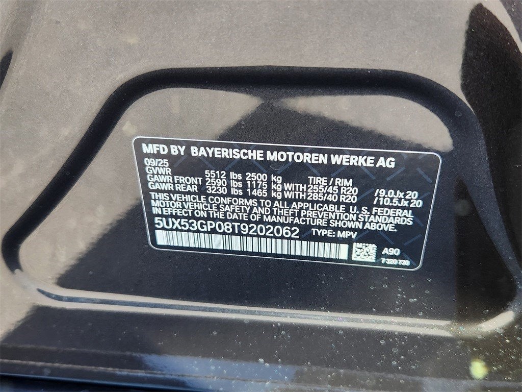 2026 BMW X3 30 xDrive Courtesy Vehicle