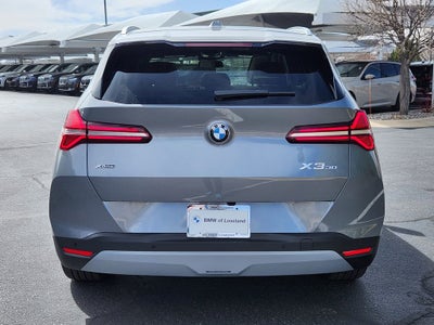 2026 BMW X3 30 xDrive
