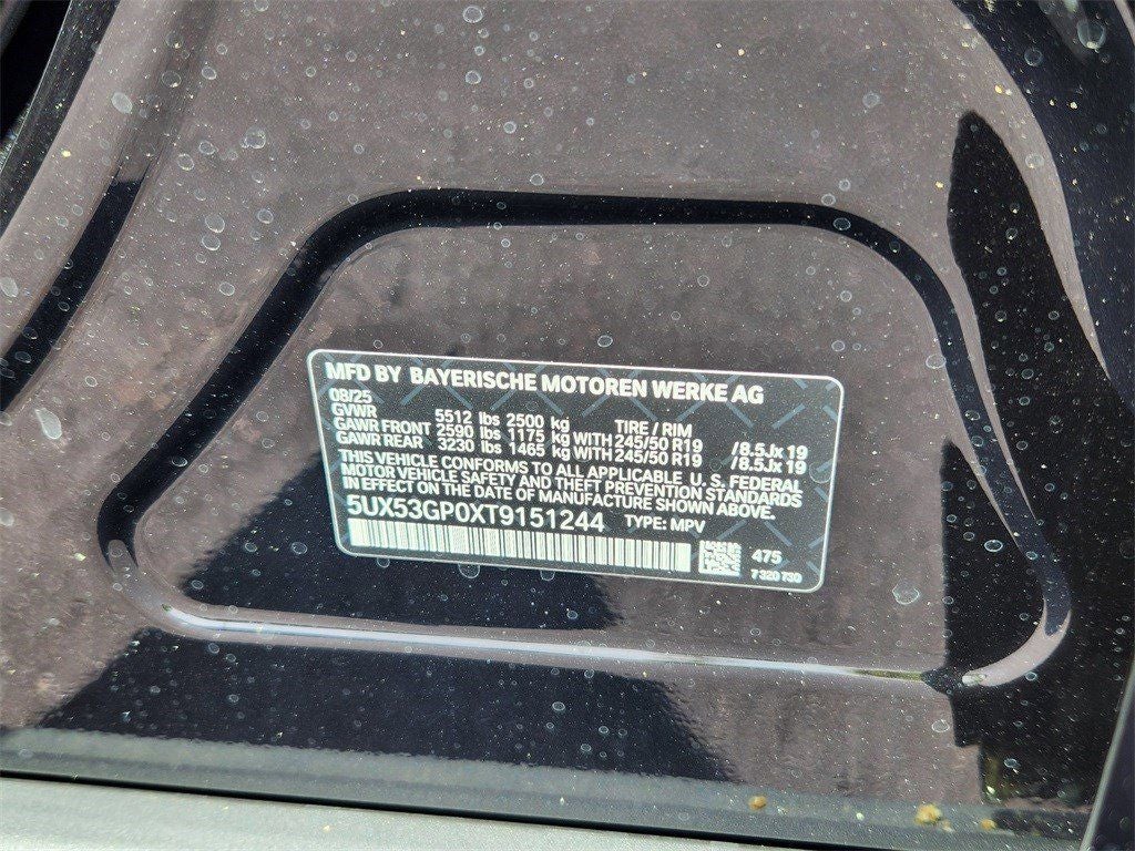 2026 BMW X3 30 xDrive Courtesy Vehicle