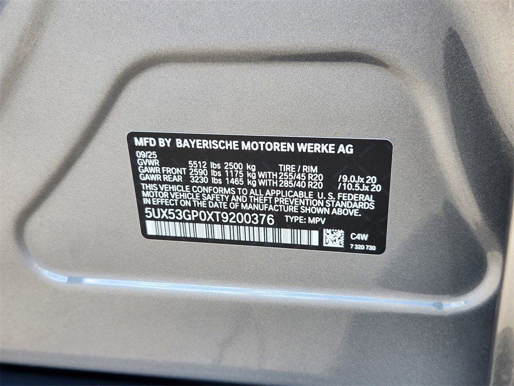 2026 BMW X3 30 xDrive Courtesy Vehicle