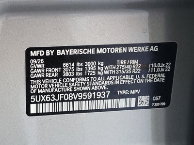 2027 BMW X5 Base