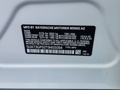 2026 BMW X3 M50 xDrive