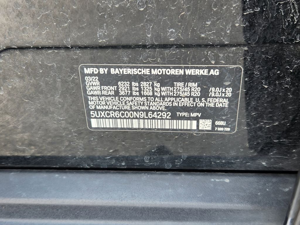 2022 BMW X5 xDrive40i