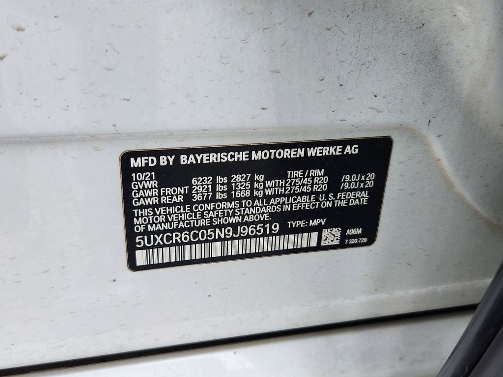 2022 BMW X5 xDrive40i