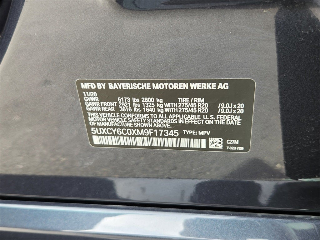 2021 BMW X6 xDrive40i