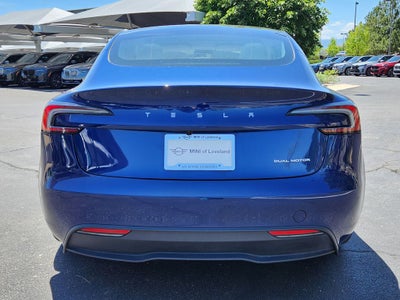 2025 Tesla Model 3 Long Range