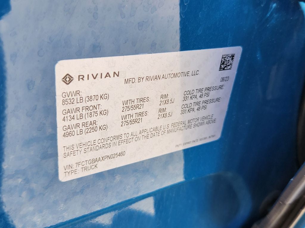 2023 Rivian R1T Adventure