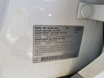 2018 Audi Q5 2.0T quattro