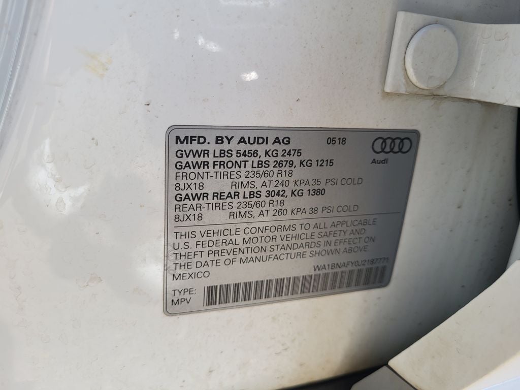 2018 Audi Q5 2.0T quattro