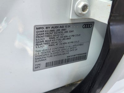 2025 Audi Q7 55 Prestige quattro