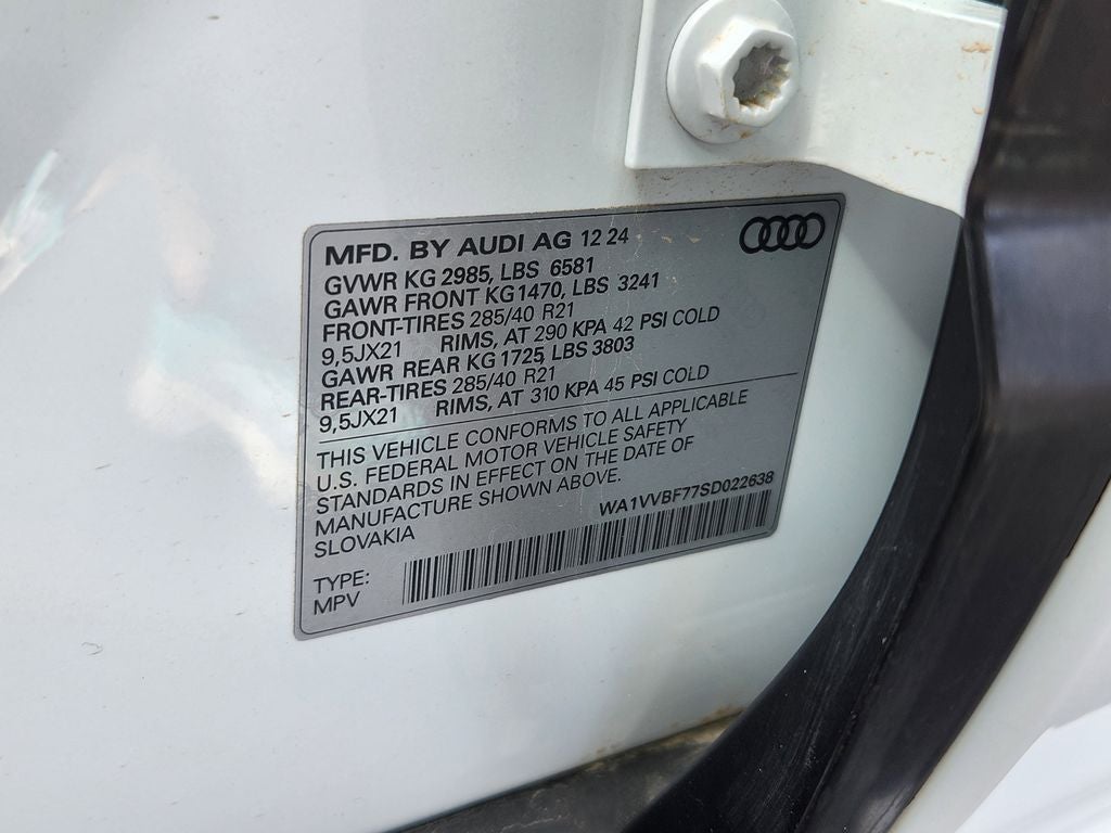 2025 Audi Q7 55 Prestige quattro