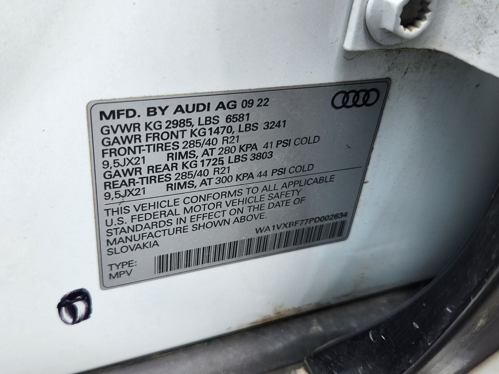 2023 Audi Q7 55 Prestige quattro