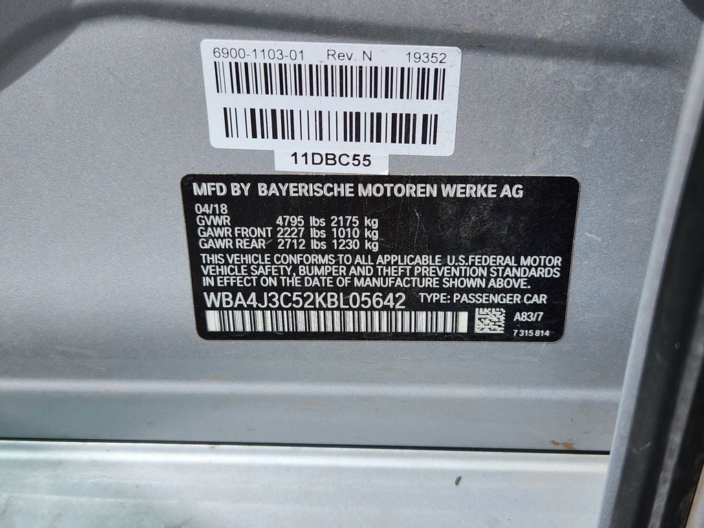 2019 BMW 4 Series 430i Gran Coupe
