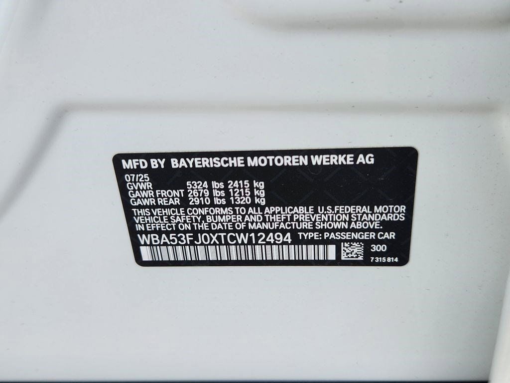 2026 BMW 5 Series 530i xDrive