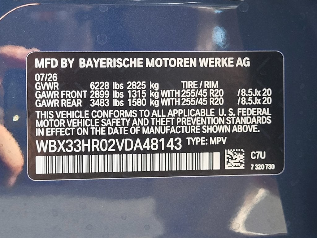 2027 BMW iX3 50 xDrive