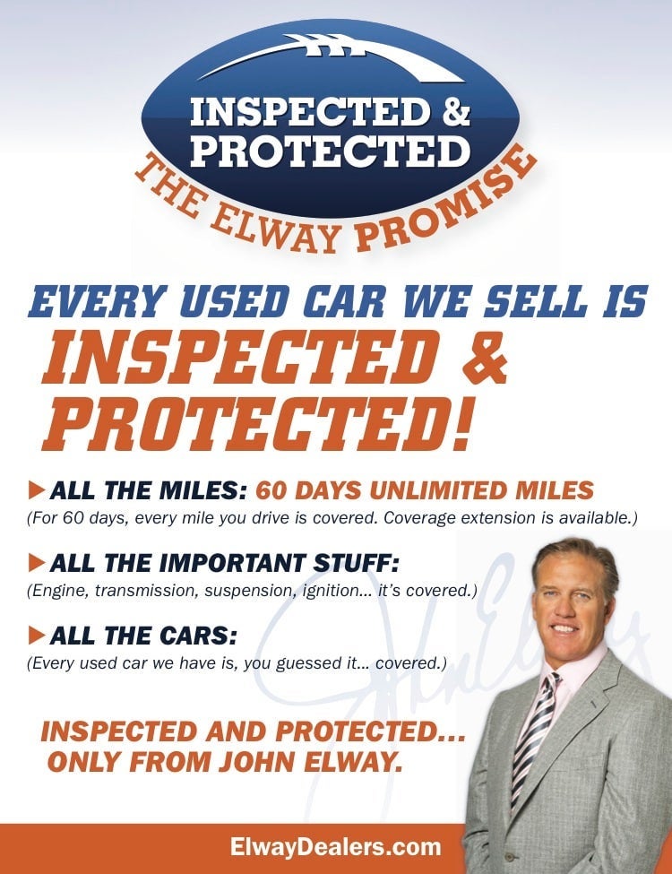 The Elway Promise | John Elway Dealerships in Englewood CO